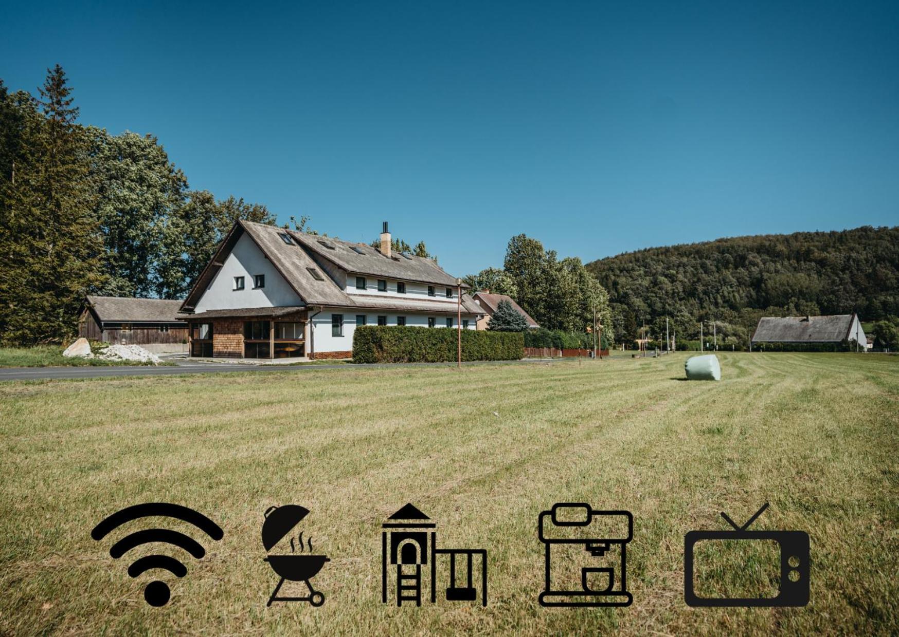 Ferienwohnung U Ztraceneho Potoka Vapenna Exterior foto